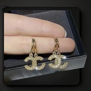 CC Gold Earrings BRAND NEW